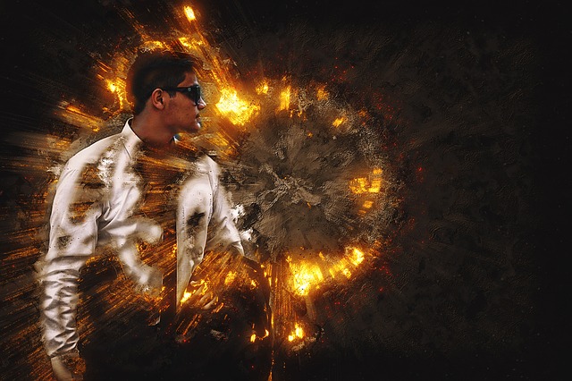 oheň